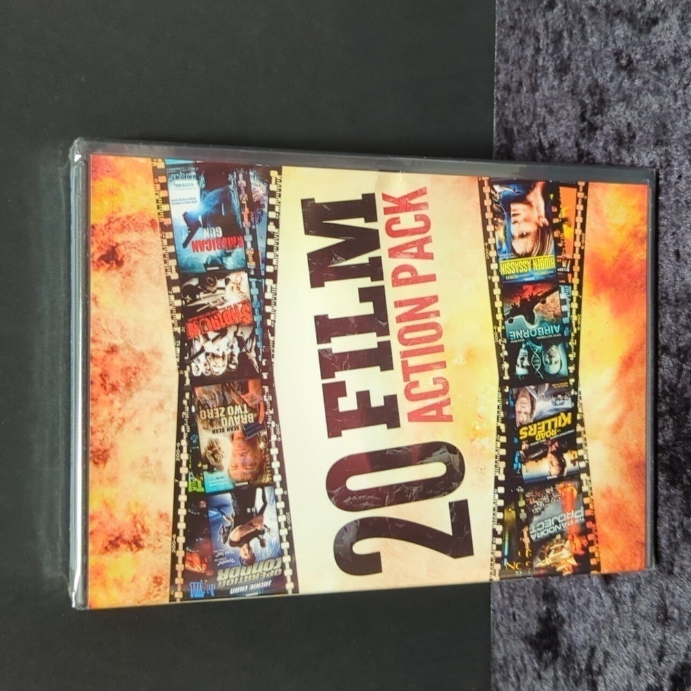 DVD Time 20 Film Action Pack DVD Set - Factory Sealed